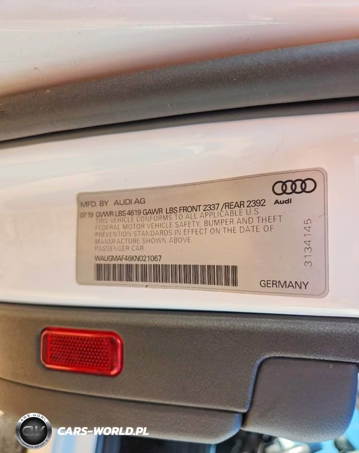 2019 Audi A4 Premium VIN:WAUGMAF46KN021067 - 12