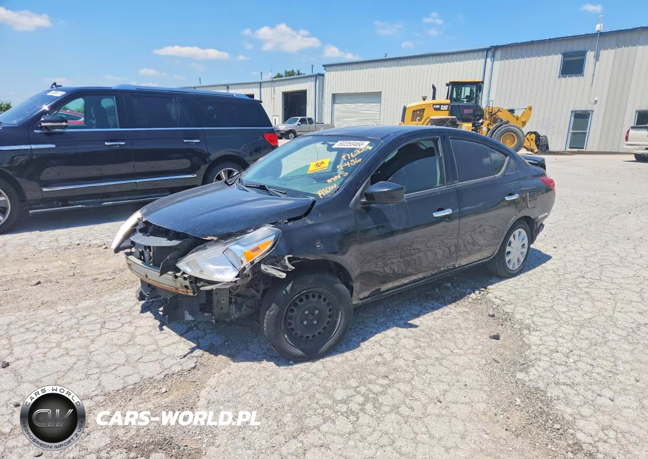 2017 Nissan Versa 1.6 Sv VIN:3N1CN7AP1HL815392 - 1