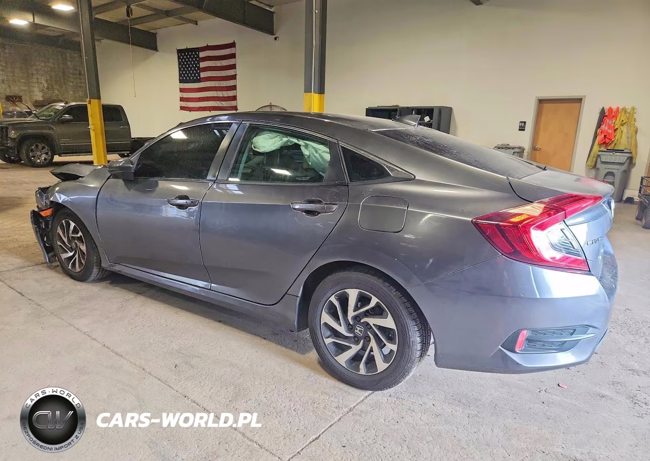 2018 Honda Civic Ex VIN:2HGFC2F7XJH526040 - 2