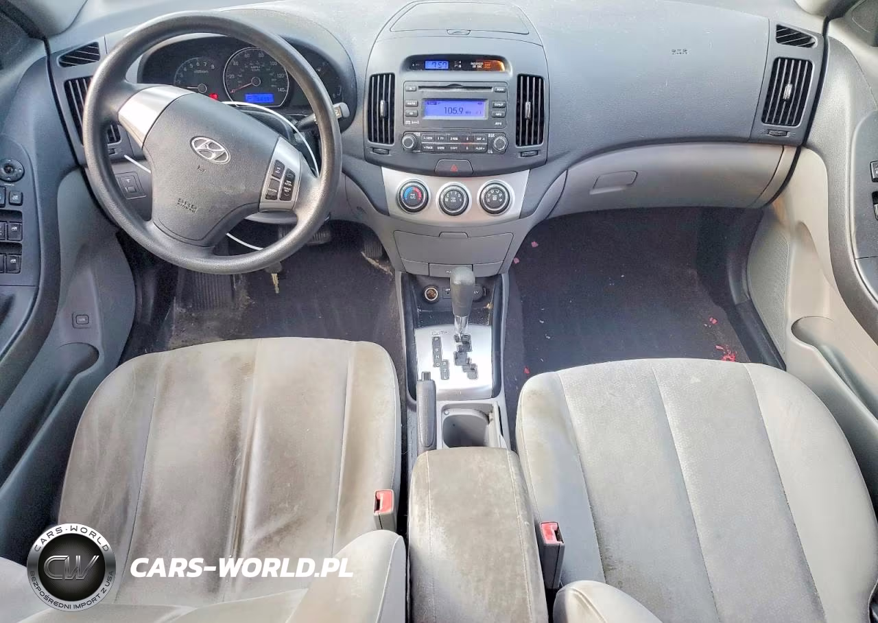 2010 Hyundai Elantra Gls VIN:KMHDU4ADXAU859455 - 8