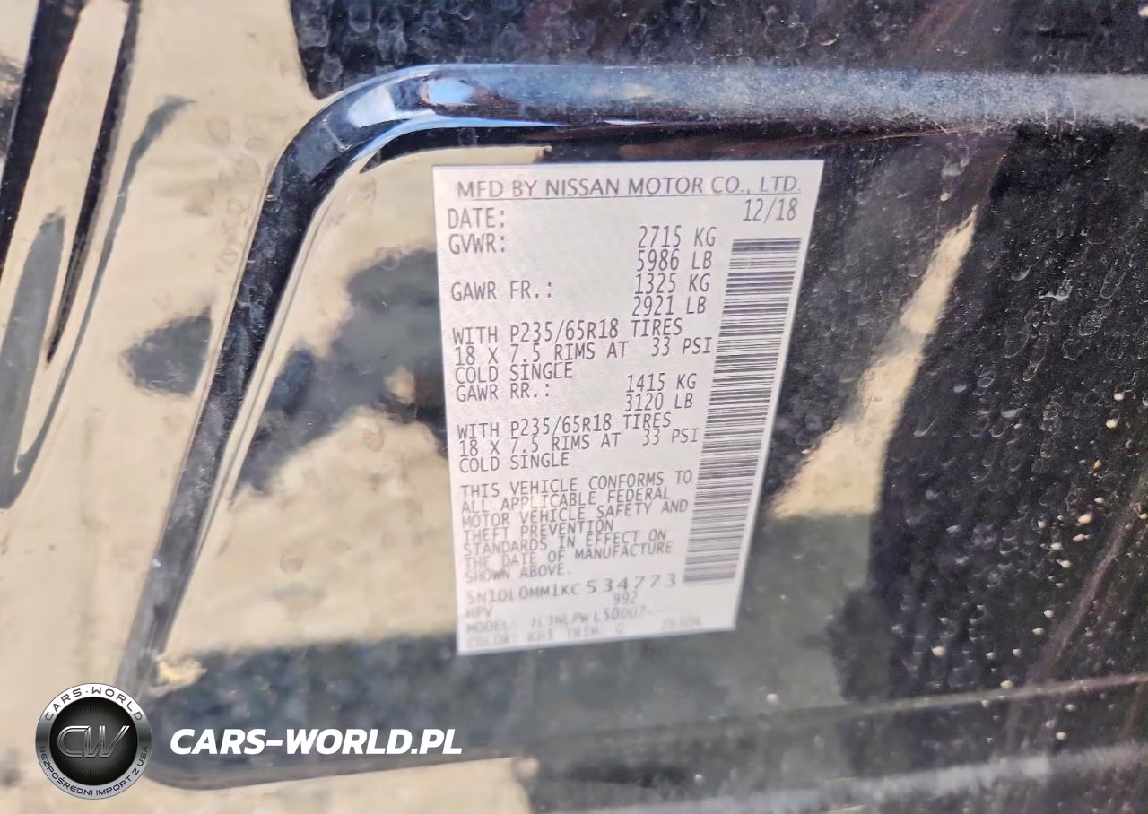 2019 Infiniti Qx60 Pure VIN:5N1DL0MM1KC534773 - 12