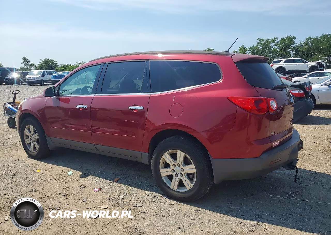 2010 Chevrolet Traverse Lt VIN:1GNLVGEDXAJ266728 - 2