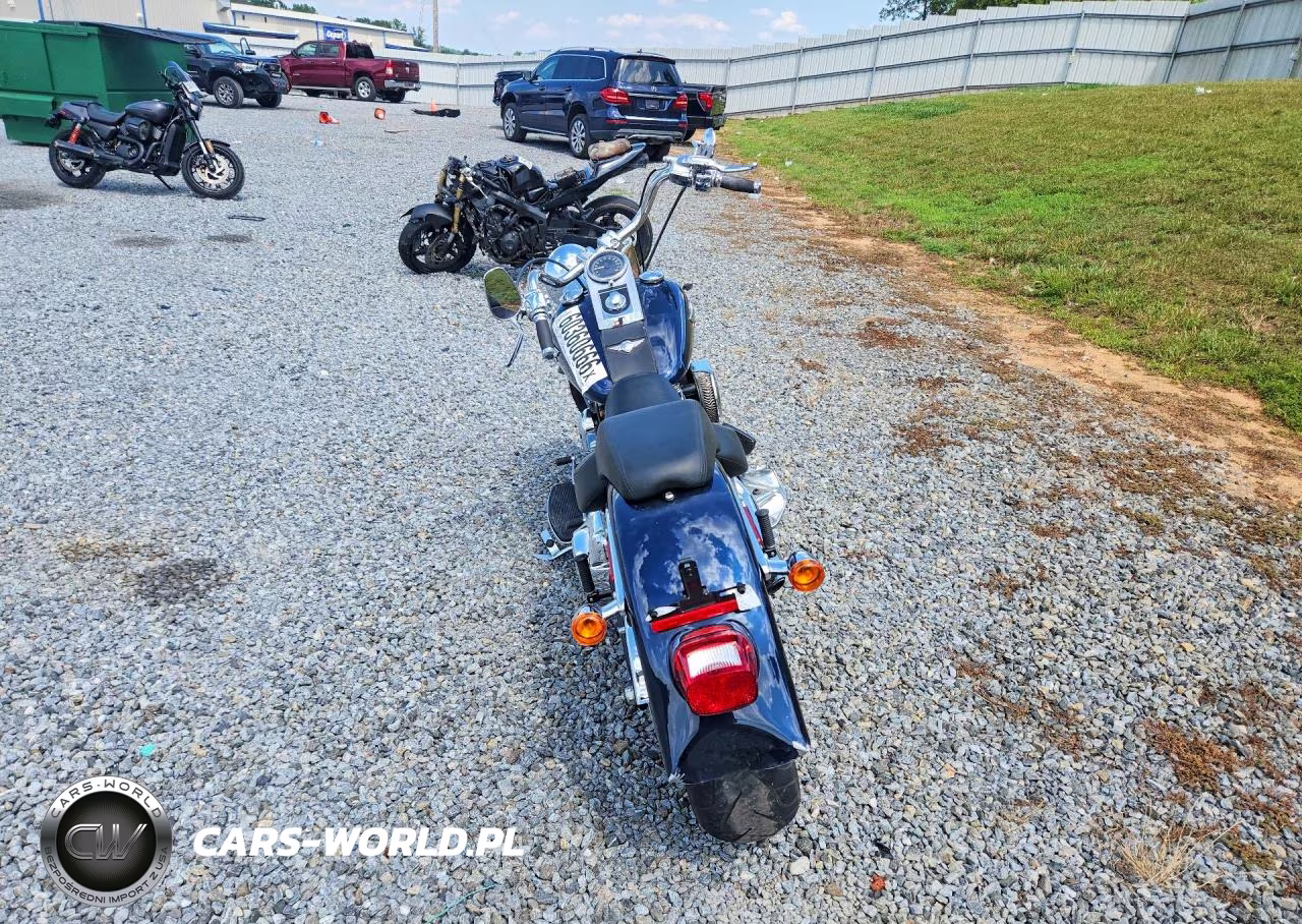 2013 Harley-Davidson Flstf Fatboy VIN:1HD1BXV16DB018407 - 4