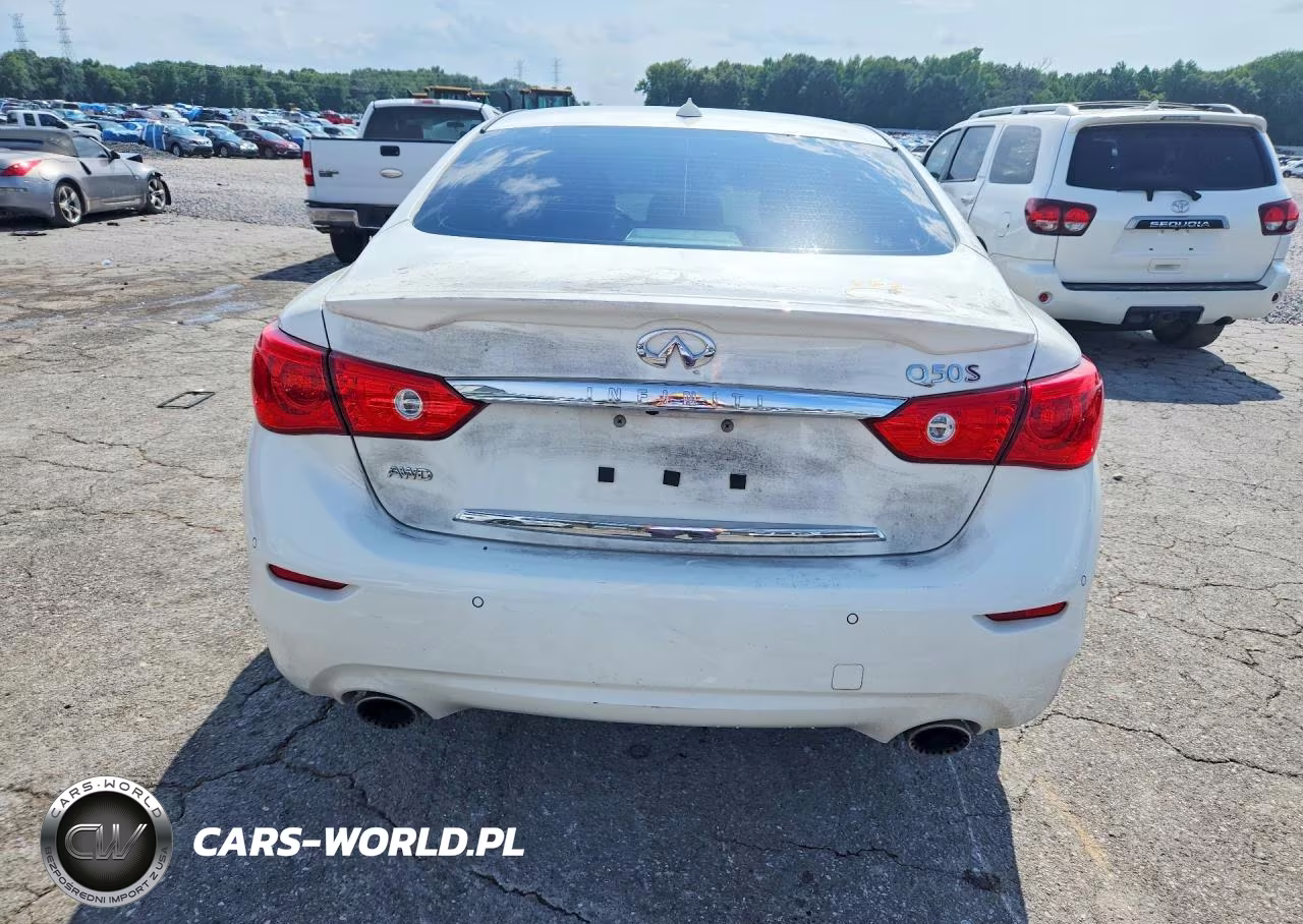 2017 Infiniti Q50 Red Sport 400 VIN:JN1FV7AR1HM871806 - 6