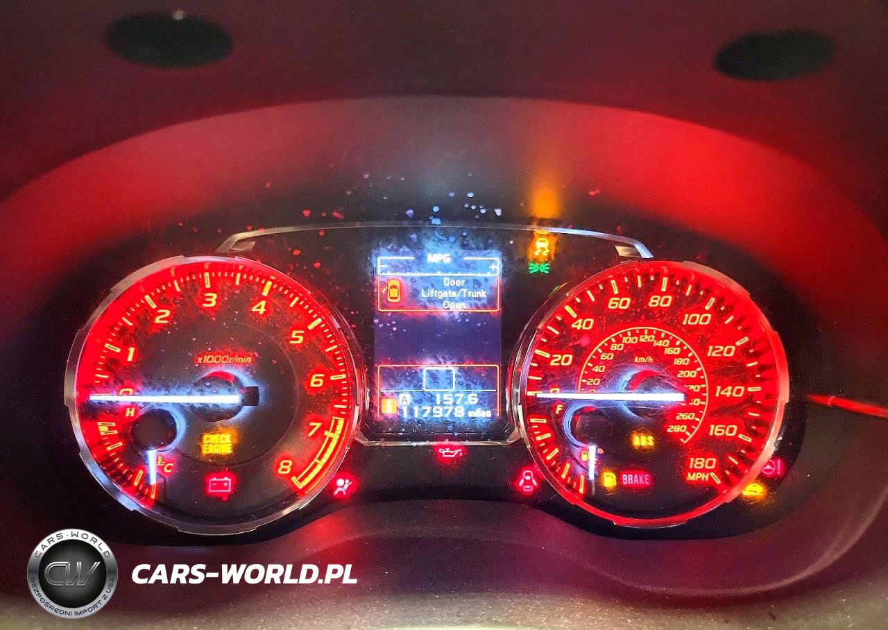 2015 Subaru Wrx Limited VIN:JF1VA1G61F9809021 - 9