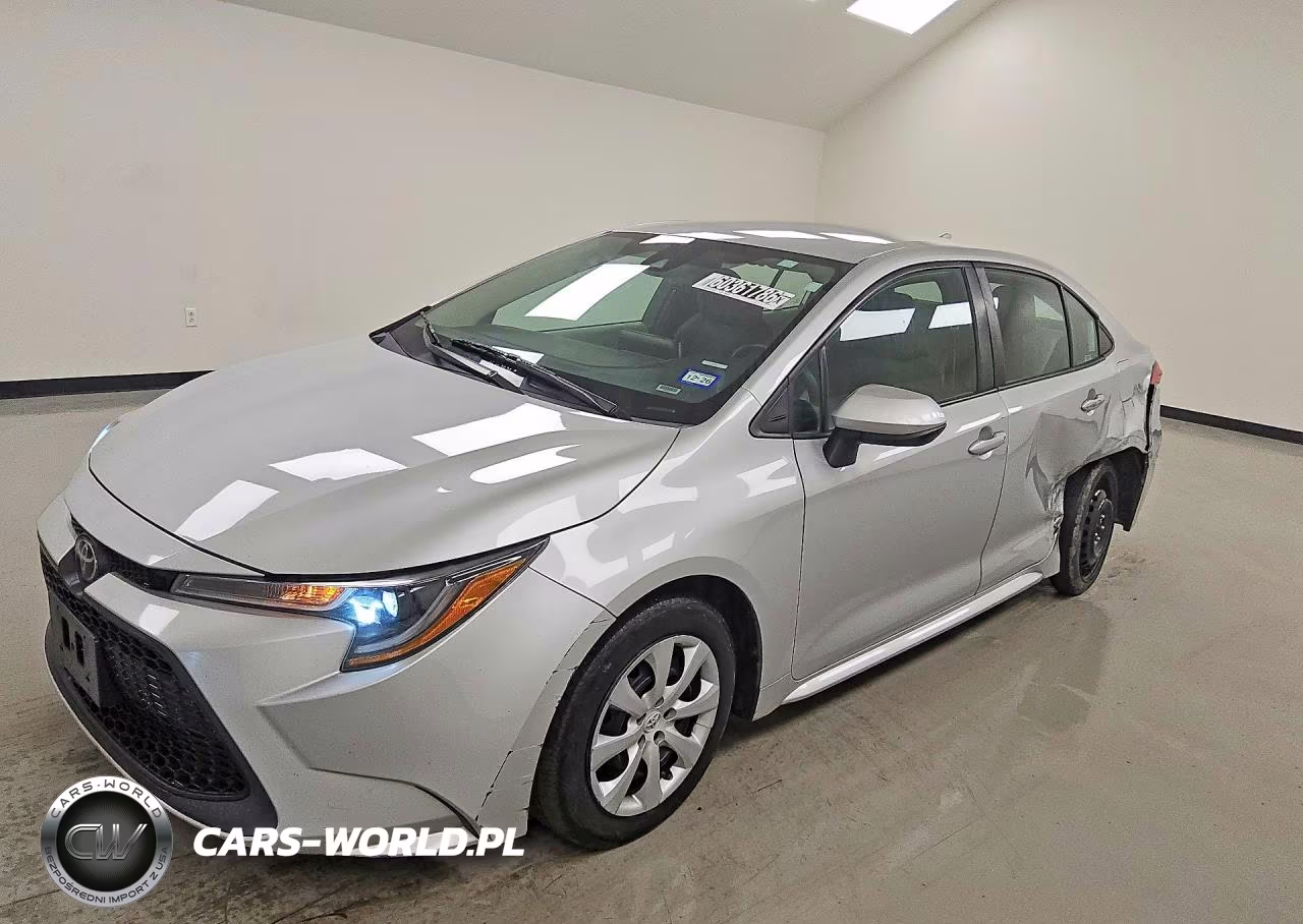 2021 Toyota Corolla Le VIN:5YFEPMAE0MP206112 - 1