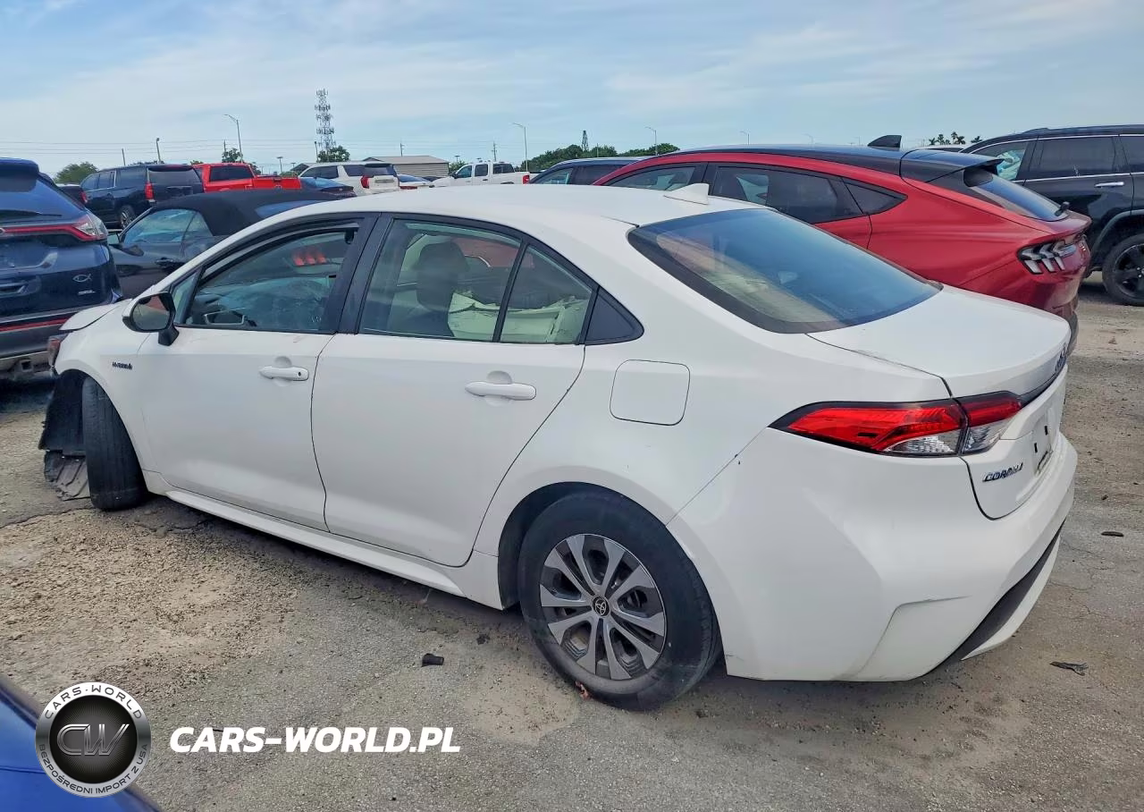 2021 Toyota Corolla Le VIN:JTDEAMDE3MJ024034 - 2