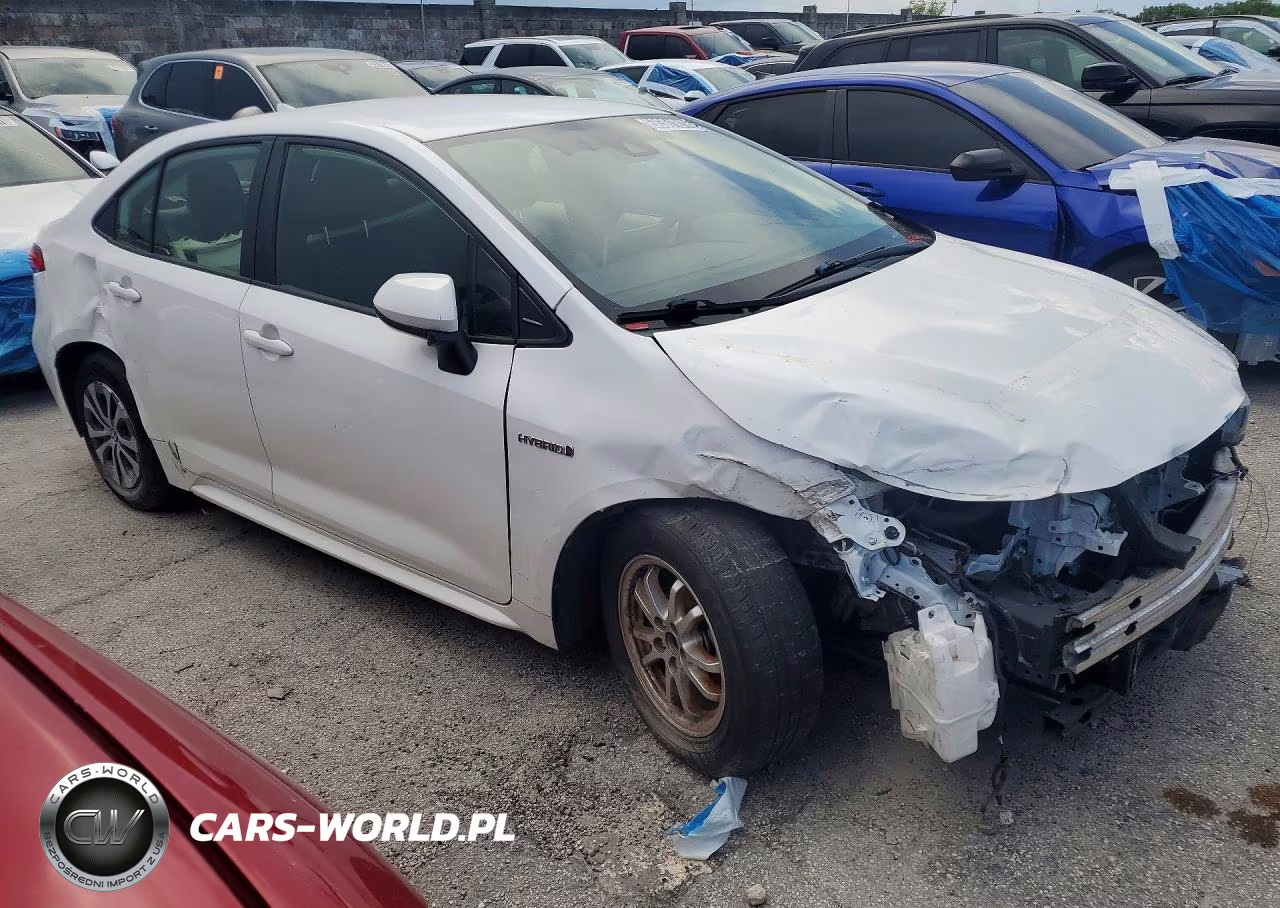 2021 Toyota Corolla Le VIN:JTDEAMDE3MJ024034 - 4