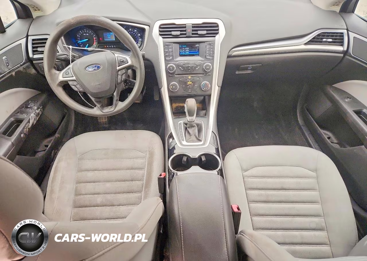 2015 Ford Fusion S VIN:3FA6P0G78FR202236 - 8
