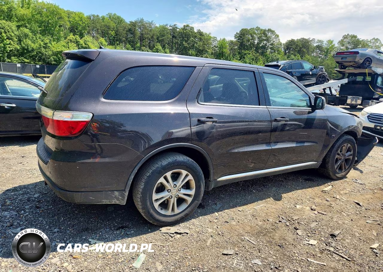2013 Dodge Durango Sxt VIN:1C4RDHAG6DC500125 - 3