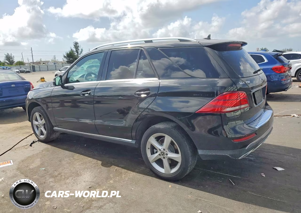 2017 Mercedes-Benz Gle 350 VIN:4JGDA5JB8HA993101 - 2