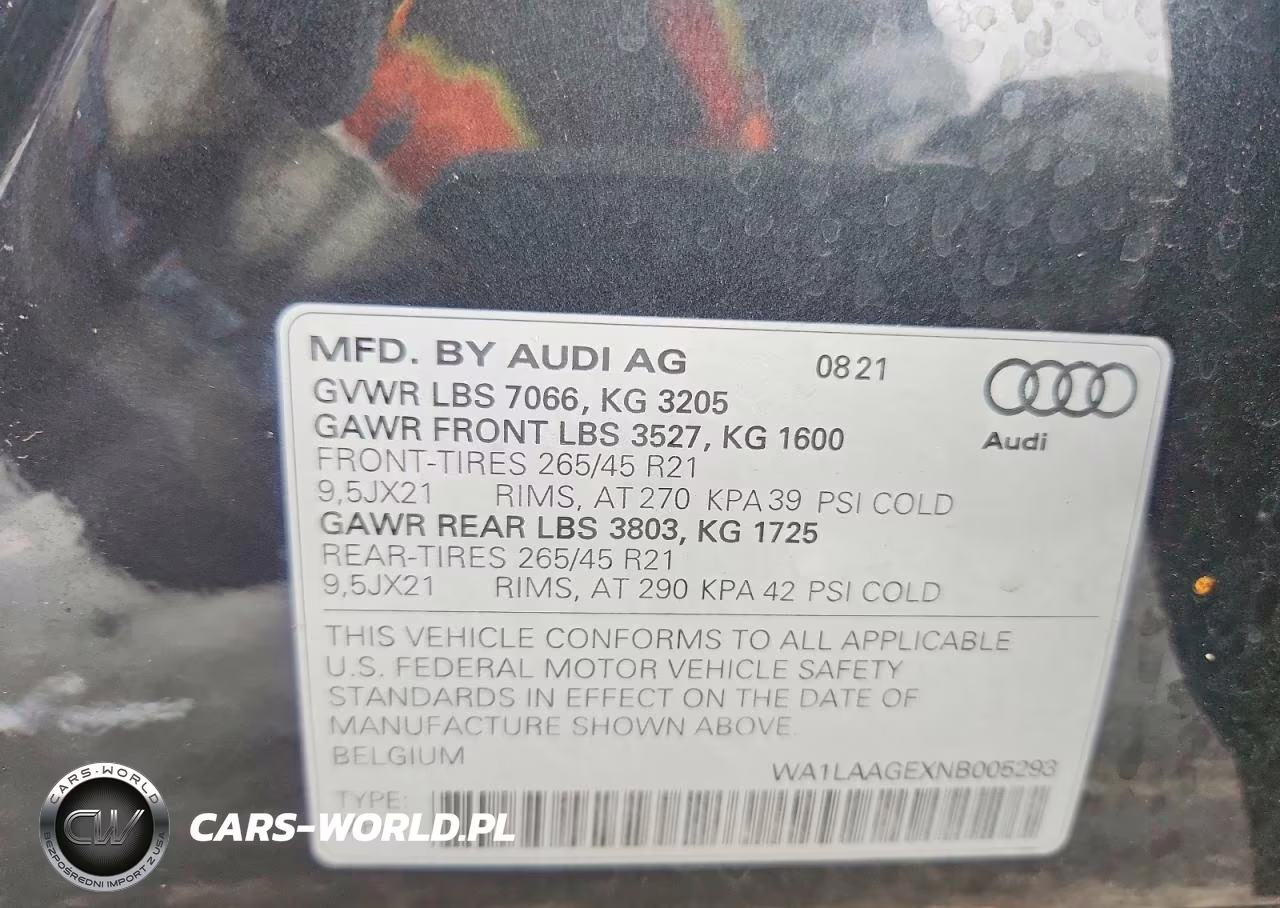2022 Audi E-Tron Premium Plus VIN:WA1LAAGEXNB005293 - 13