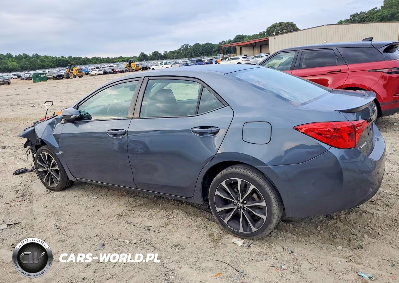 2018 Toyota Corolla Se VIN:2T1BURHE2JC122741 - 2