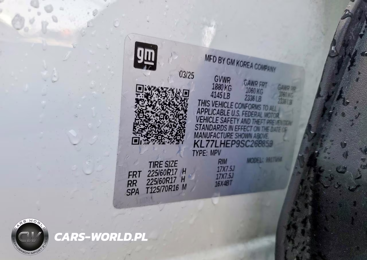 2025 Chevrolet Trax 1Lt VIN:KL77LHEP9SC268859 - 12