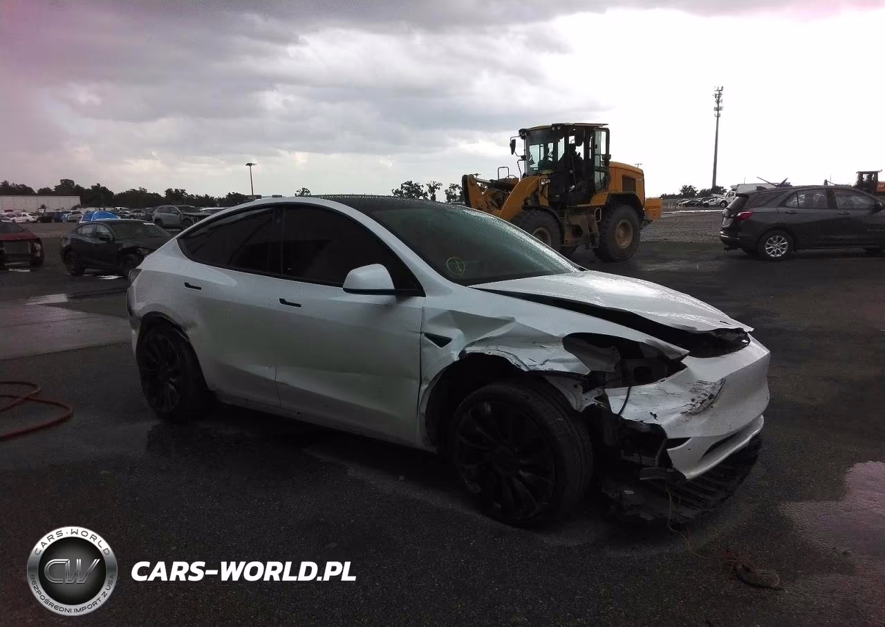 2022 Tesla Model Y VIN:7SAYGDEF0NF539958 - 4