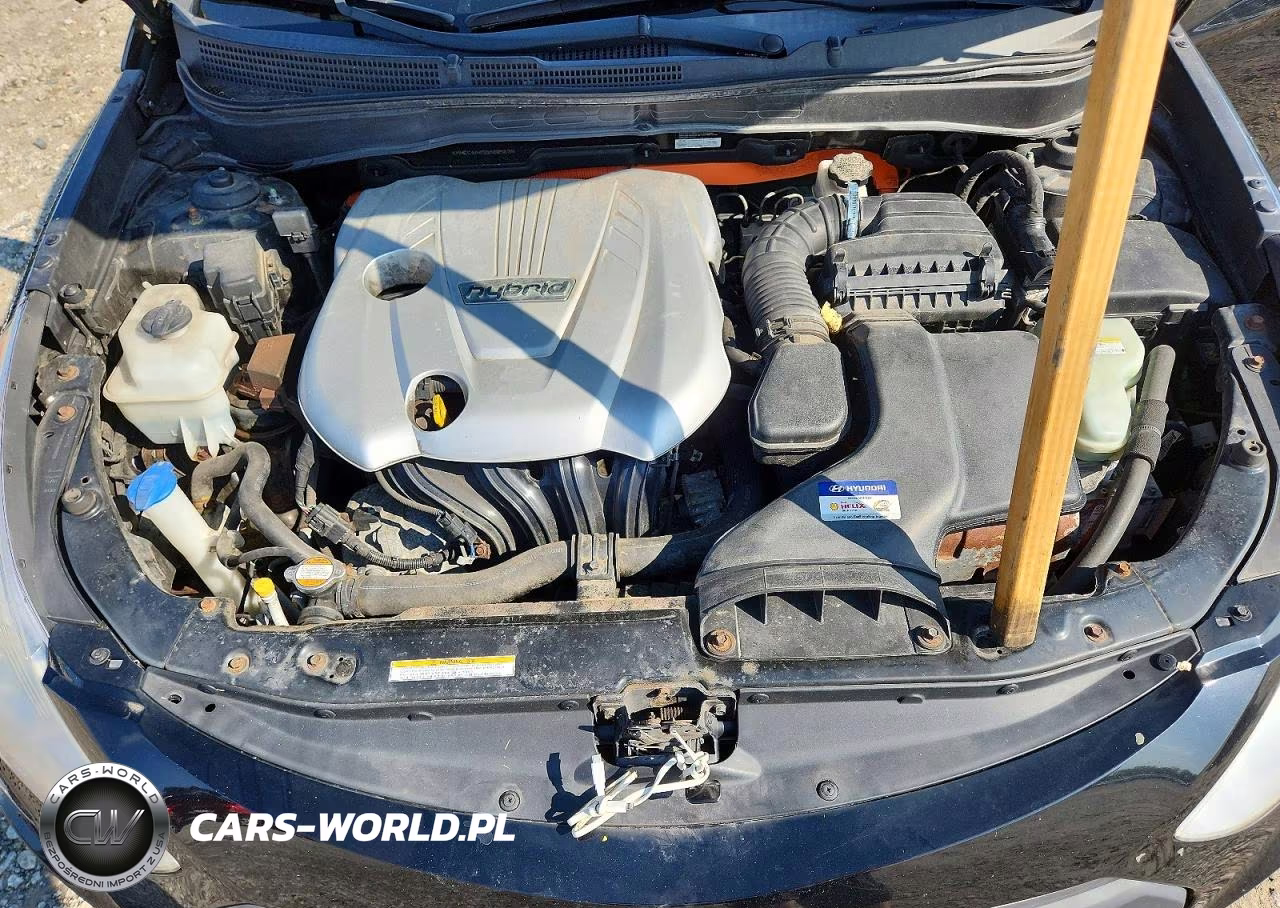 2011 Hyundai Sonata Hybrid VIN:KMHEC4A45BA005628 - 11