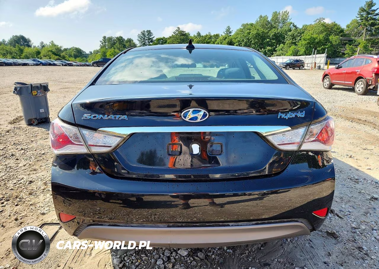 2011 Hyundai Sonata Hybrid VIN:KMHEC4A45BA005628 - 6