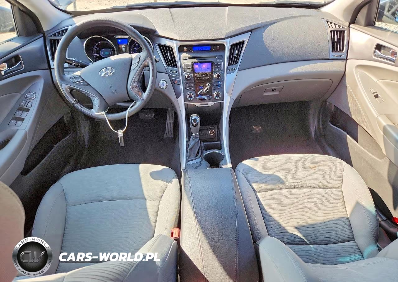 2011 Hyundai Sonata Hybrid VIN:KMHEC4A45BA005628 - 8