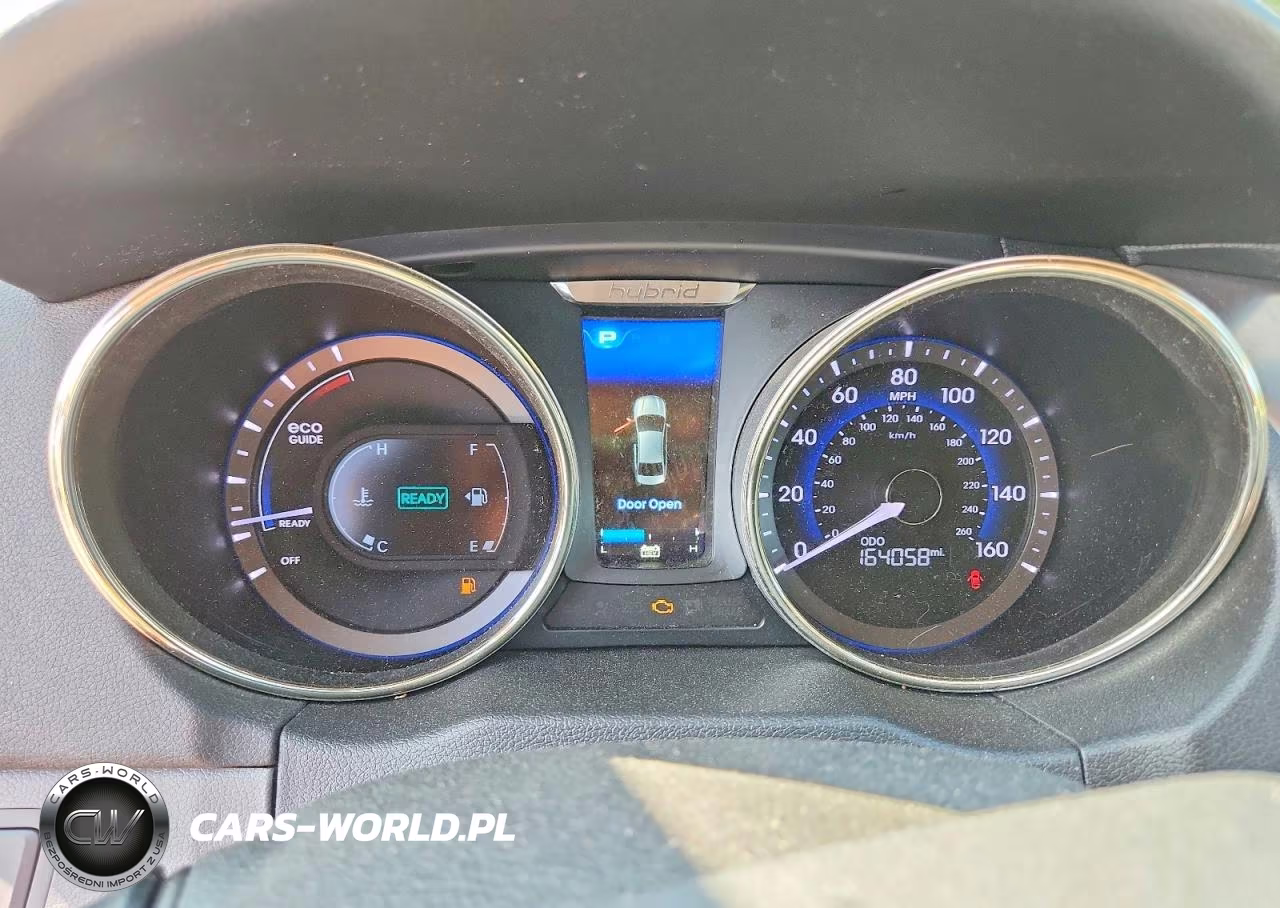 2011 Hyundai Sonata Hybrid VIN:KMHEC4A45BA005628 - 9