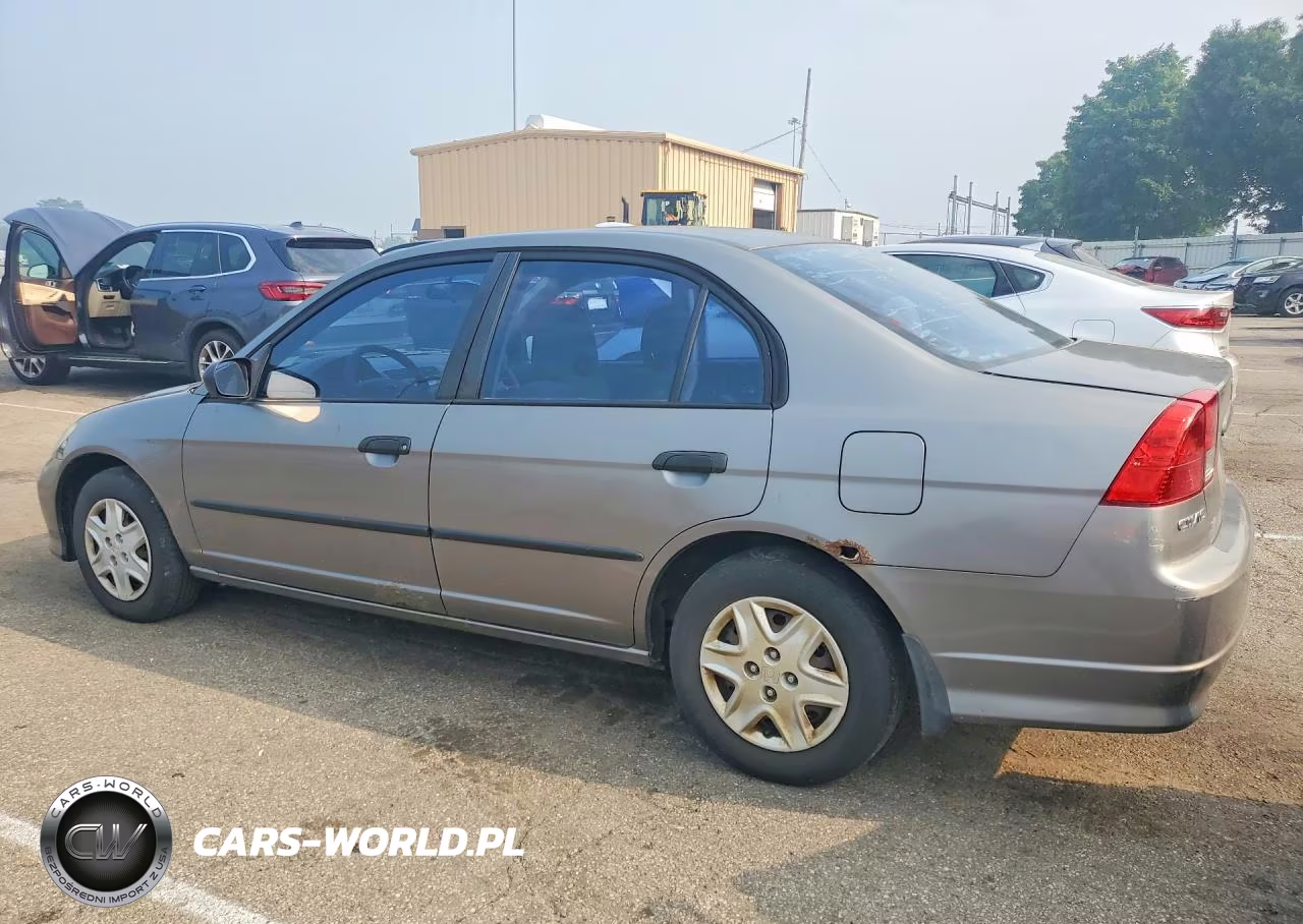2005 Honda Civic Dx Vp VIN:1HGES16305L024989 - 2
