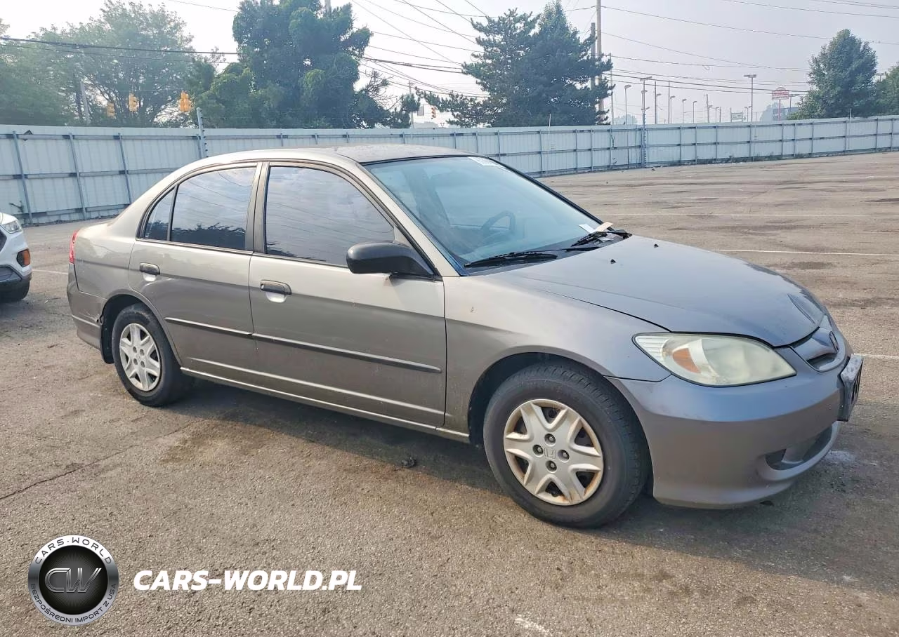 2005 Honda Civic Dx Vp VIN:1HGES16305L024989 - 4