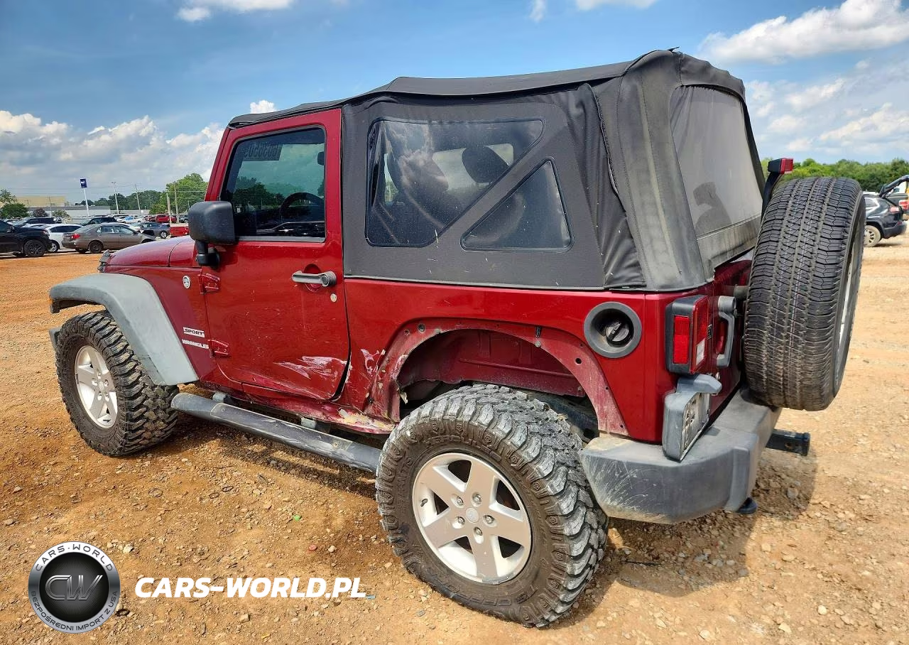 2013 Jeep Wrangler Sport VIN:1C4AJWAG3DL606087 - 2