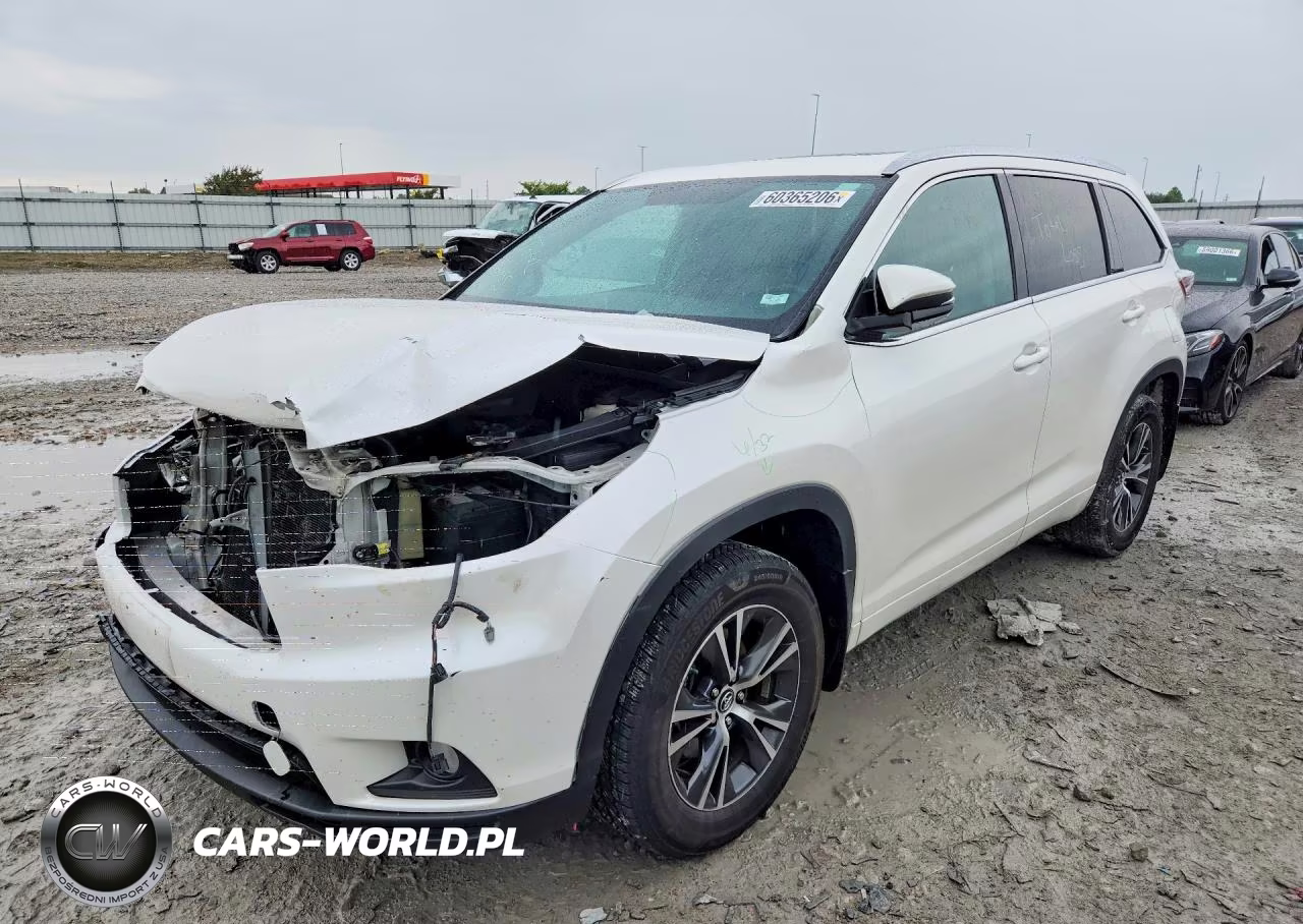 2016 Toyota Highlander Xle – zdjęcie 1 z 12