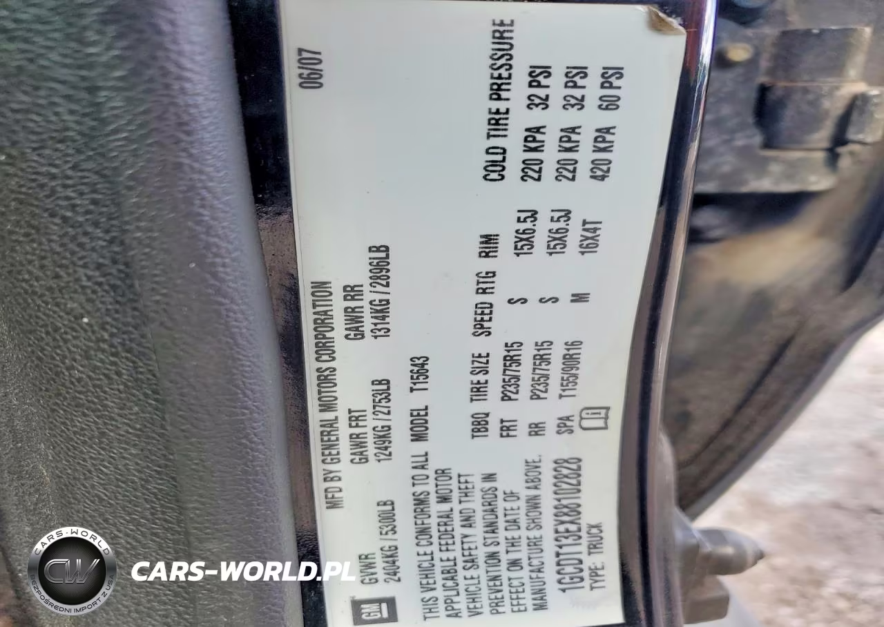 2008 Chevrolet Colorado VIN:1GCDT13EX88102828 - 13