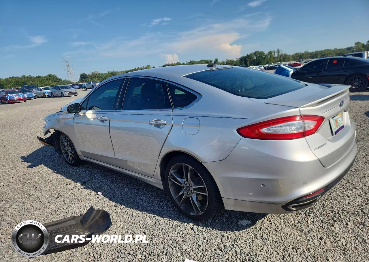 2014 Ford Fusion Titanium VIN:3FA6P0D97ER252288 - 2
