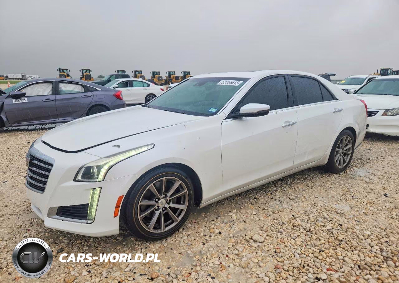 2017 Cadillac Cts Luxury VIN:1G6AR5SX6H0188619 - 1