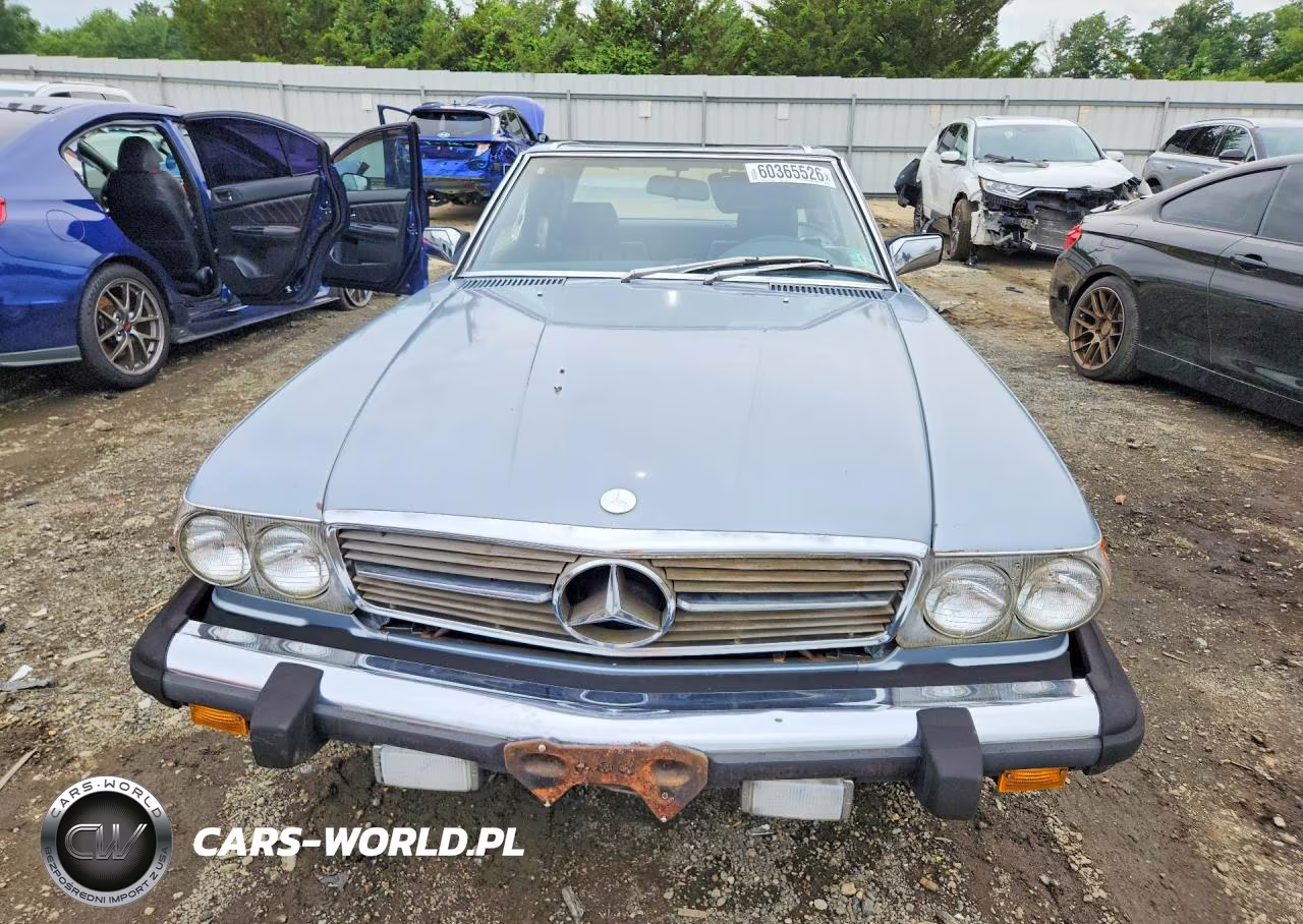 1984 Mercedes-Benz 380 Sl VIN:WDBBA45A6EA005430 - 5