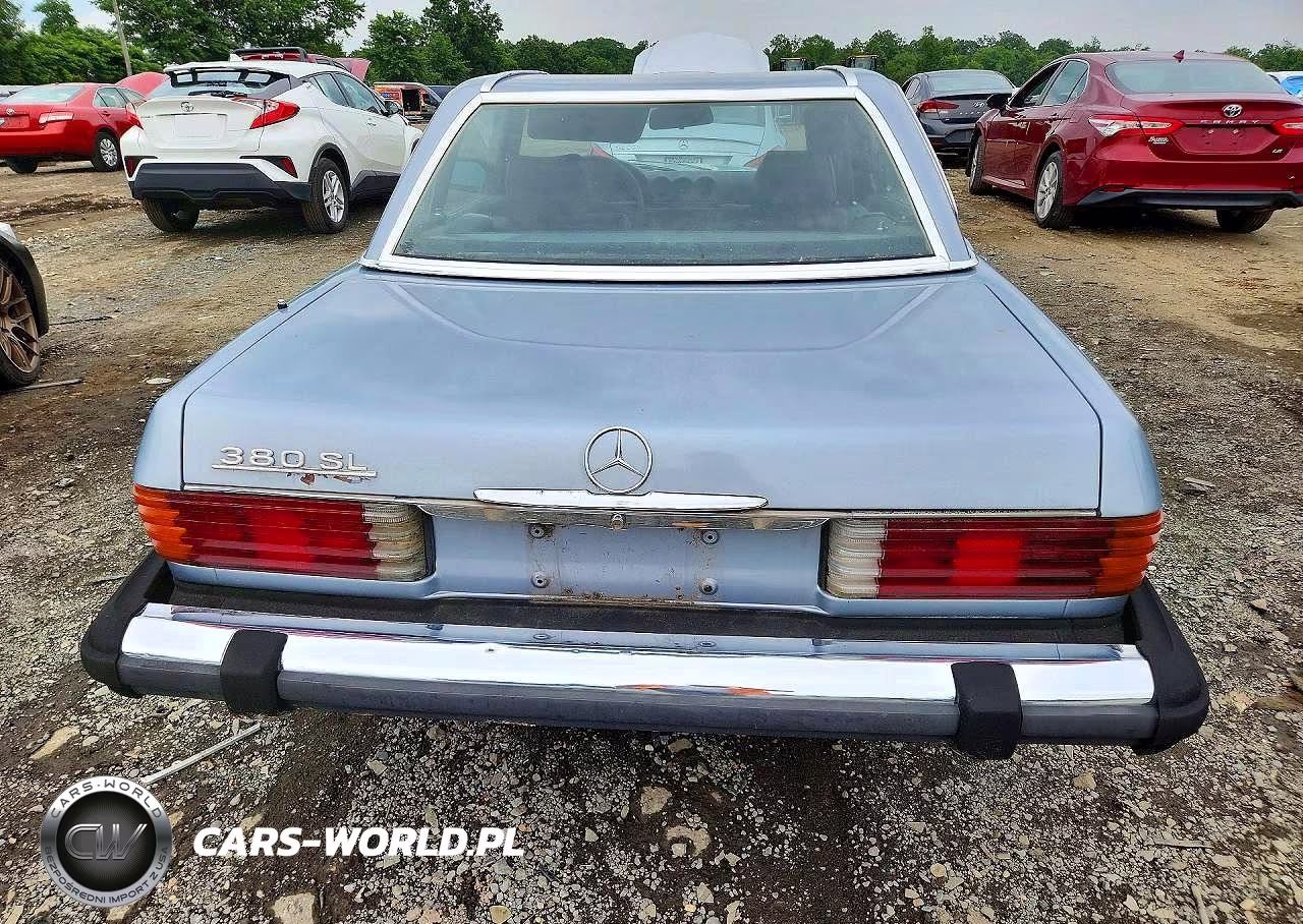 1984 Mercedes-Benz 380 Sl VIN:WDBBA45A6EA005430 - 6