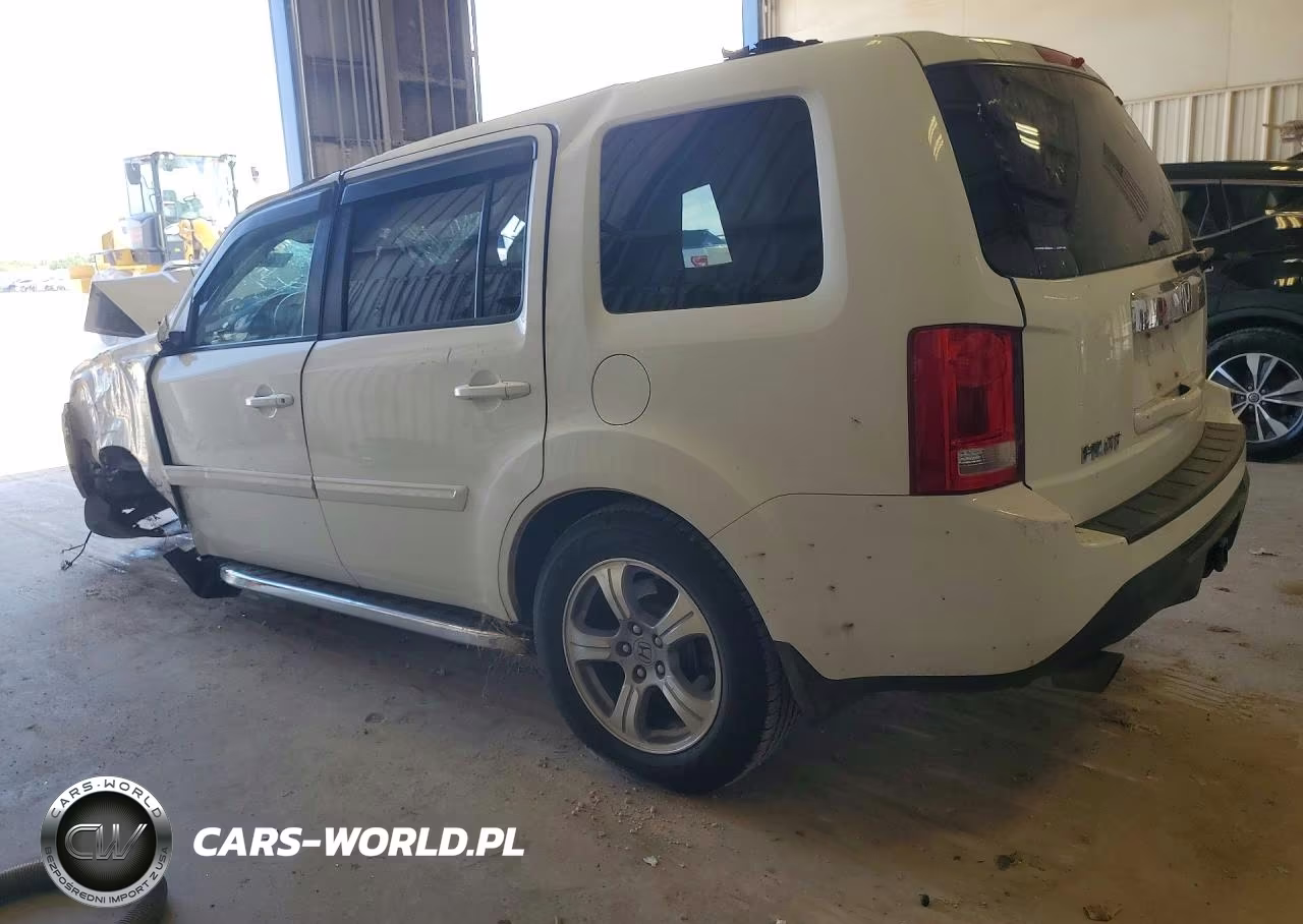 2013 Honda Pilot Exl VIN:5FNYF3H57DB038299 - 2