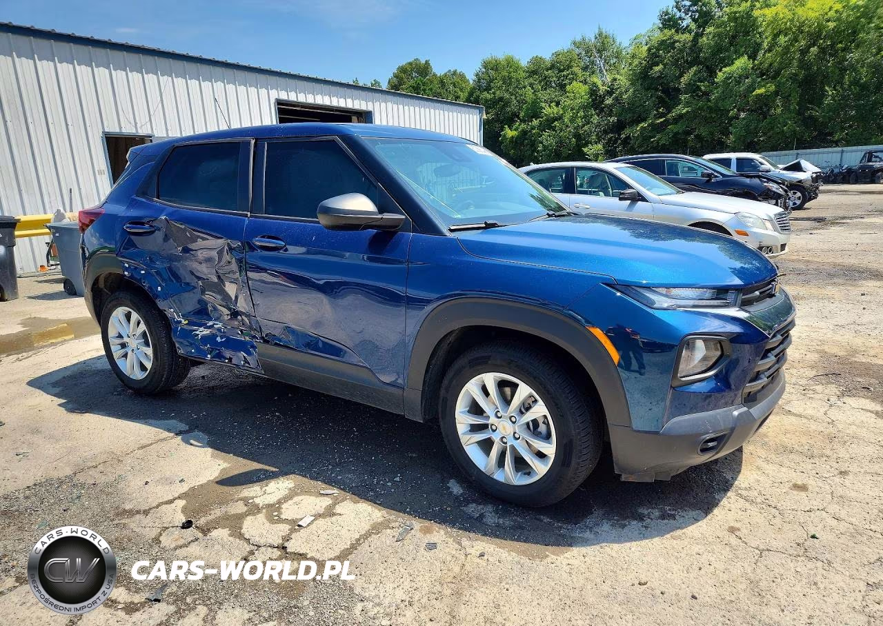 2021 Chevrolet Trailblazer Ls VIN:KL79MMS25MB127805 - 4