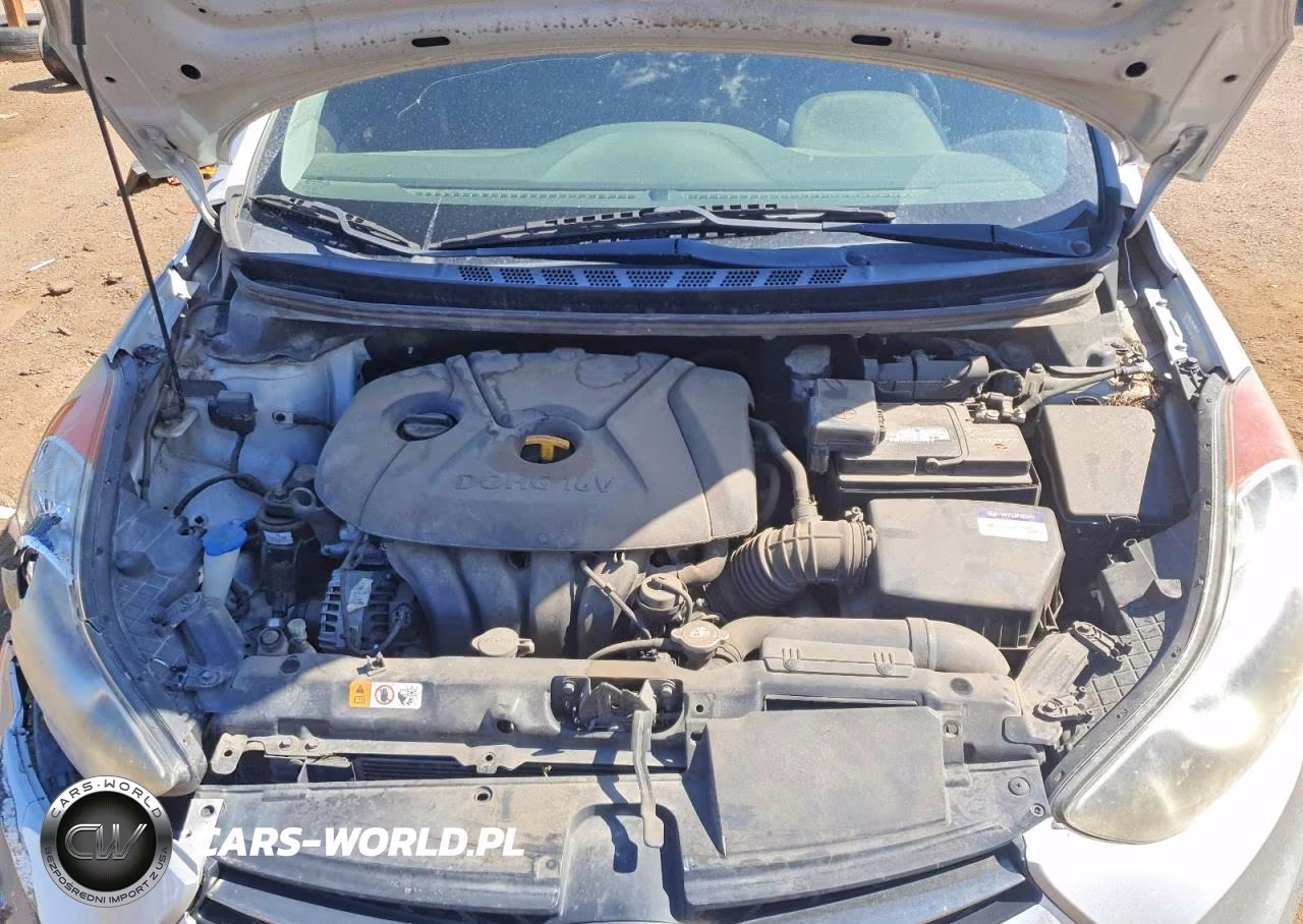 2013 Hyundai Elantra Coupe Gs VIN:KMHDH6AE8DU003598 - 11