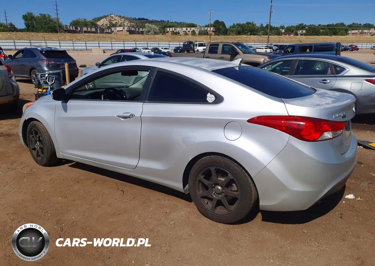 2013 Hyundai Elantra Coupe Gs VIN:KMHDH6AE8DU003598 - 2