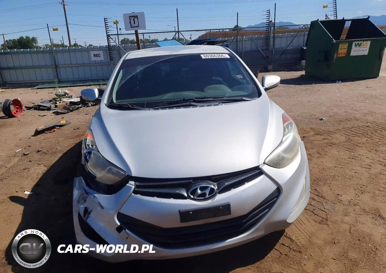 2013 Hyundai Elantra Coupe Gs VIN:KMHDH6AE8DU003598 - 5