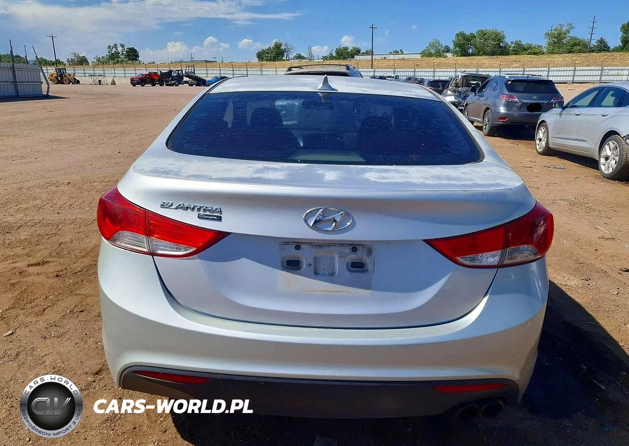 2013 Hyundai Elantra Coupe Gs VIN:KMHDH6AE8DU003598 - 6