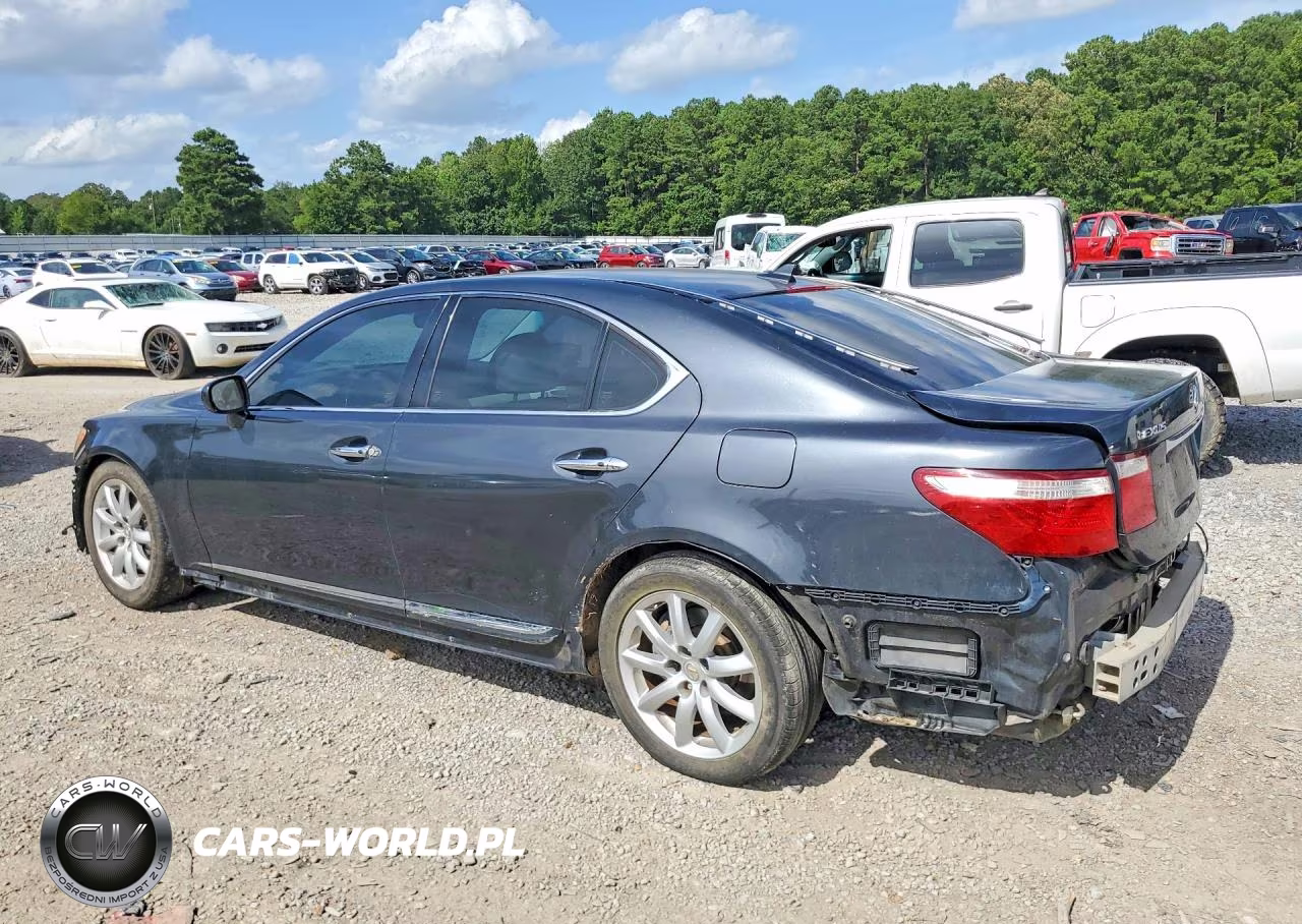 2007 Lexus Ls 460 VIN:JTHBL46F375025196 - 2
