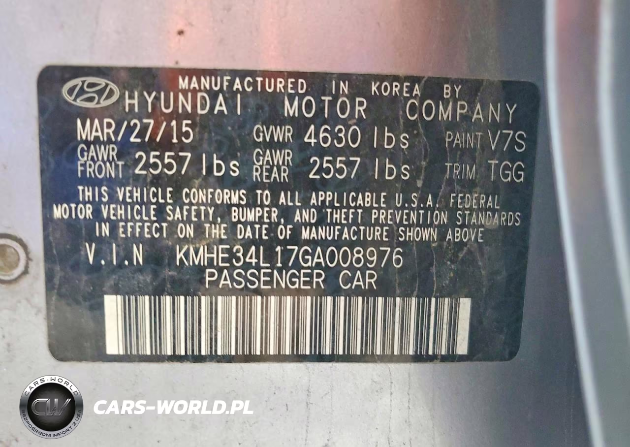 2016 Hyundai Sonata Hybrid Limited VIN:KMHE34L17GA008976 - 12