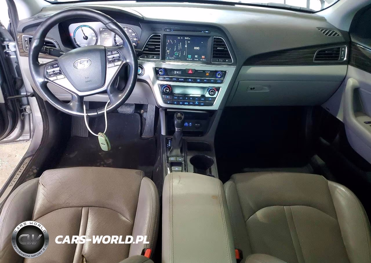 2016 Hyundai Sonata Hybrid Limited VIN:KMHE34L17GA008976 - 8