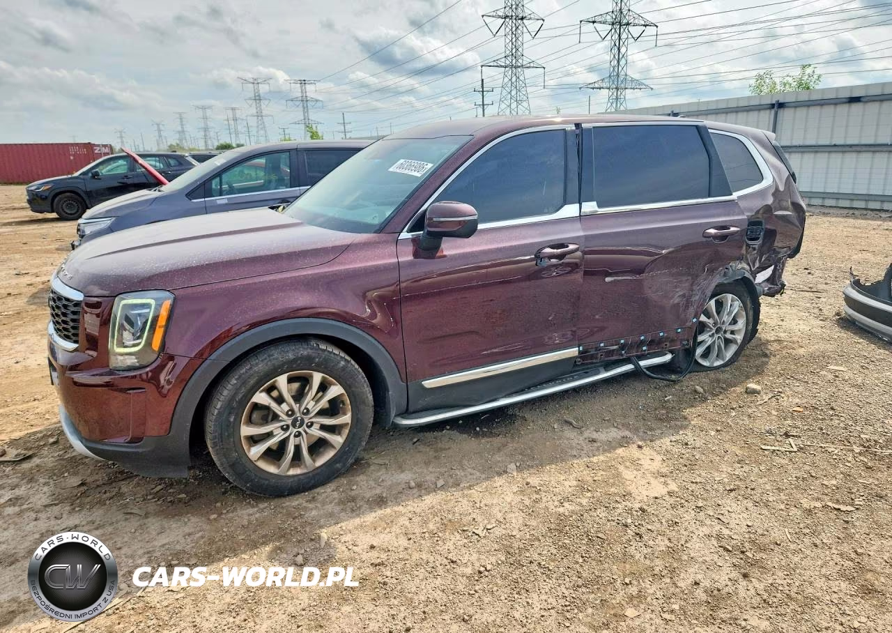 2022 Kia Telluride Lx VIN:5XYP2DHC8NG216470 - 1