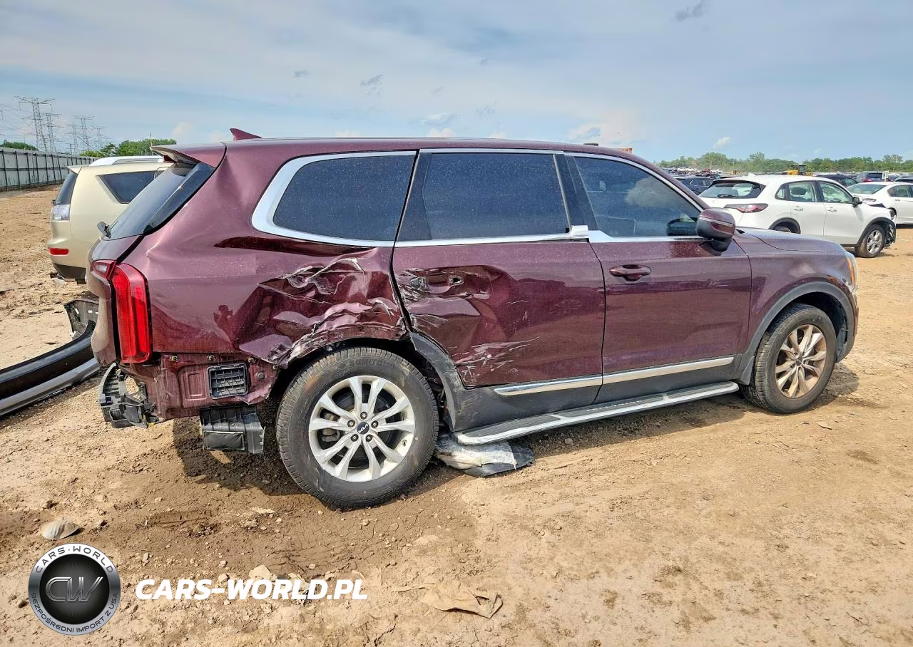 2022 Kia Telluride Lx VIN:5XYP2DHC8NG216470 - 3