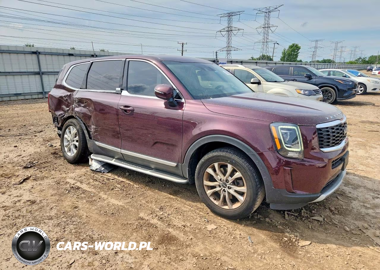 2022 Kia Telluride Lx VIN:5XYP2DHC8NG216470 - 4