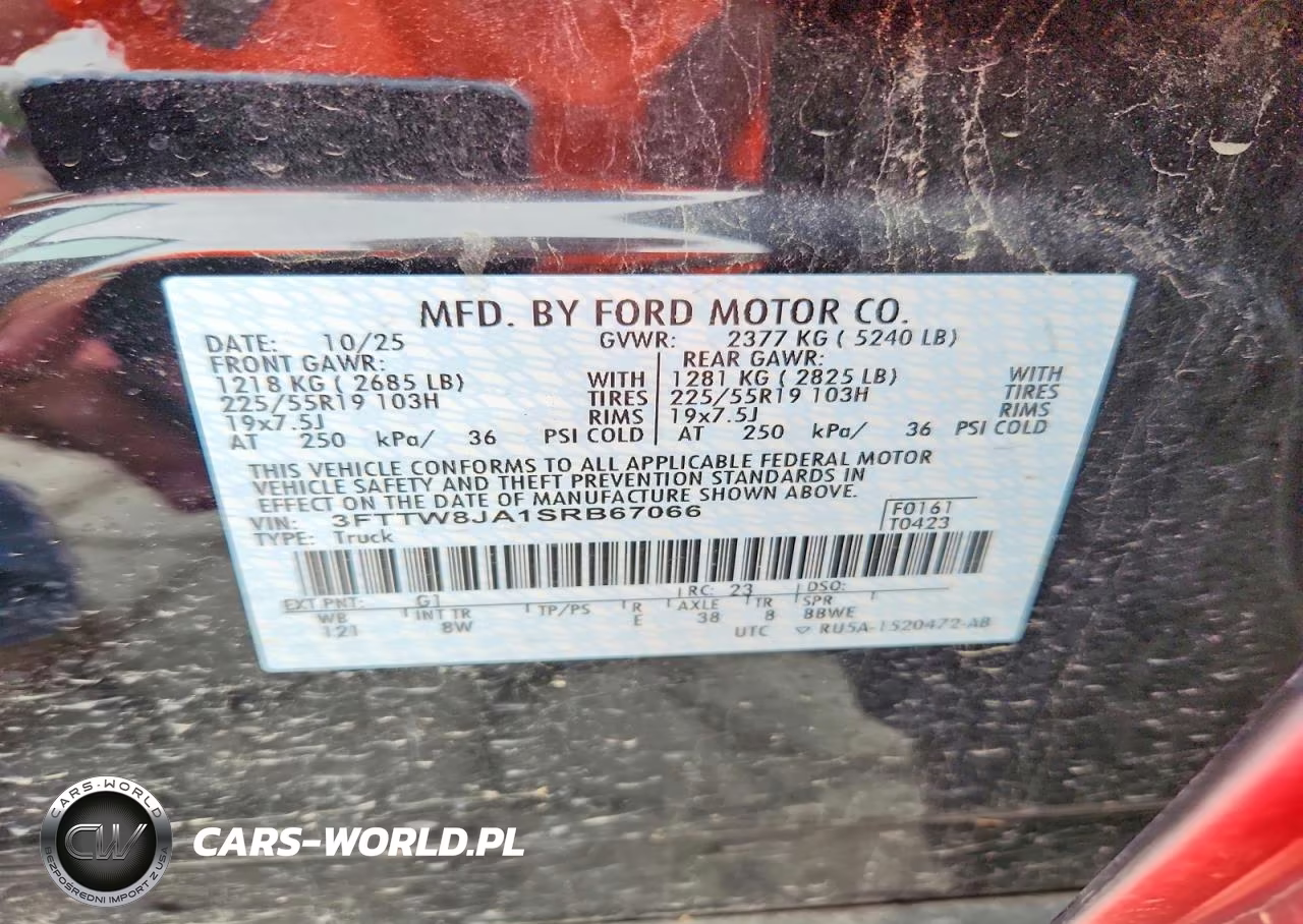 2025 Ford Maverick Xlt VIN:3FTTW8JA1SRB67066 - 12