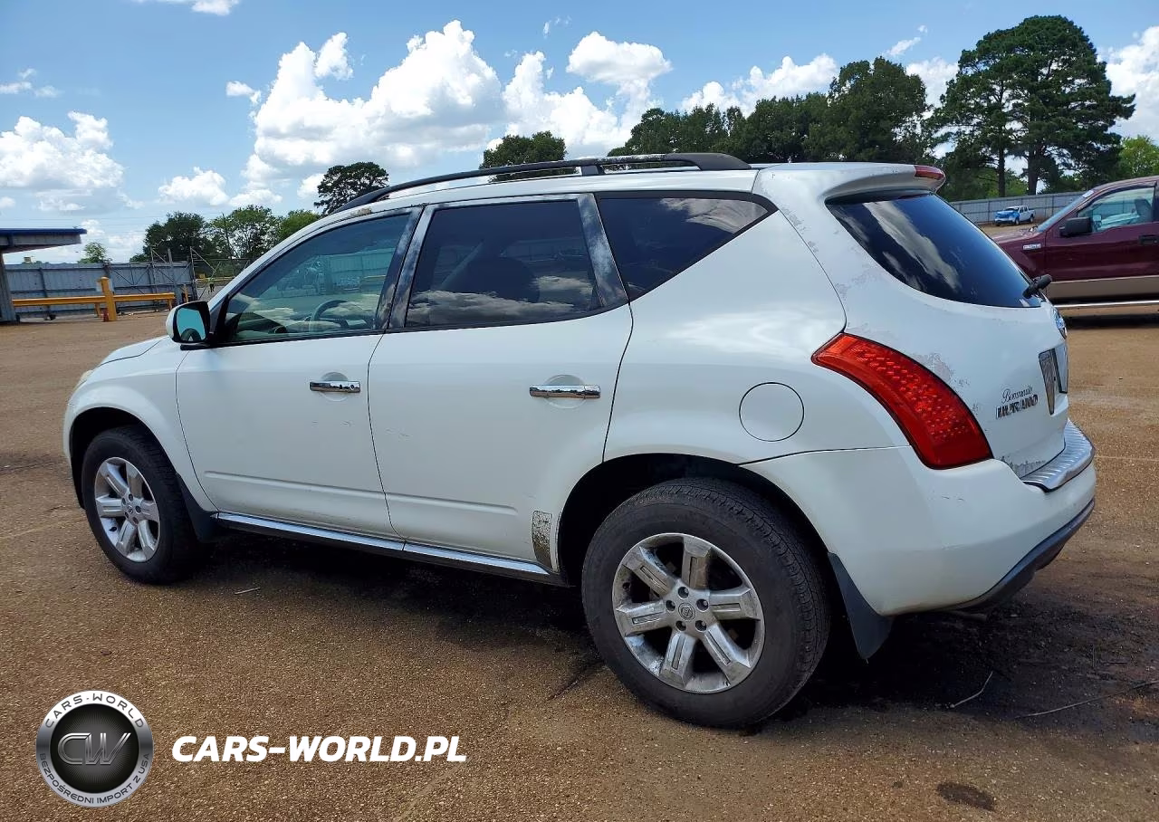 2006 Nissan Murano S VIN:JN8AZ08T26W405277 - 2