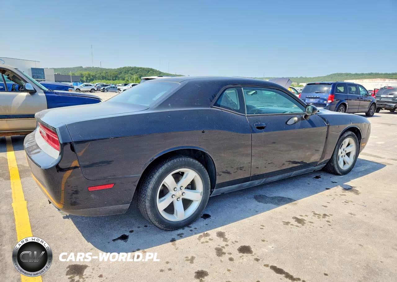 2014 Dodge Challenger Sxt VIN:2C3CDYAG3EH313191 - 3