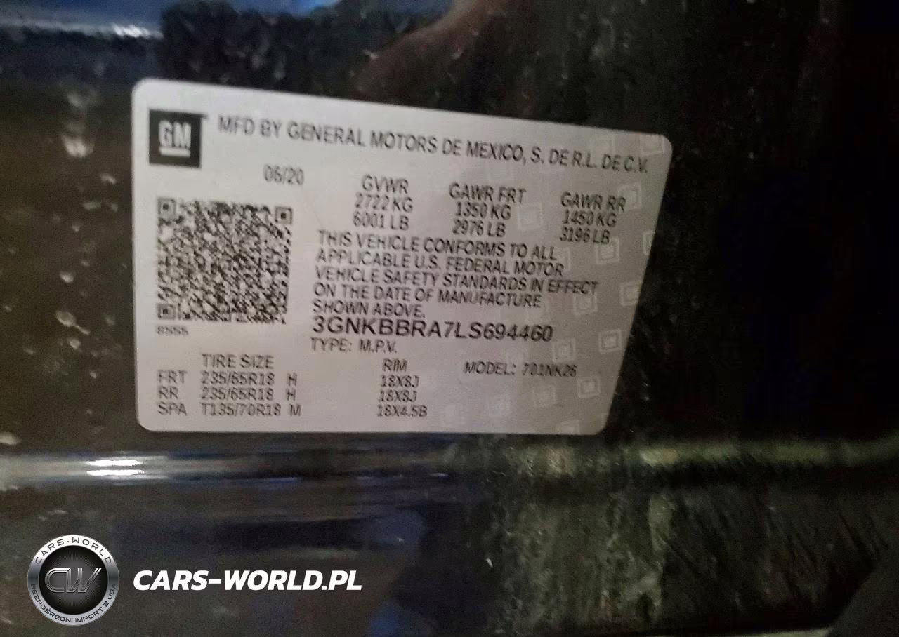 2020 Chevrolet Blazer 1Lt VIN:3GNKBBRA7LS694460 - 13