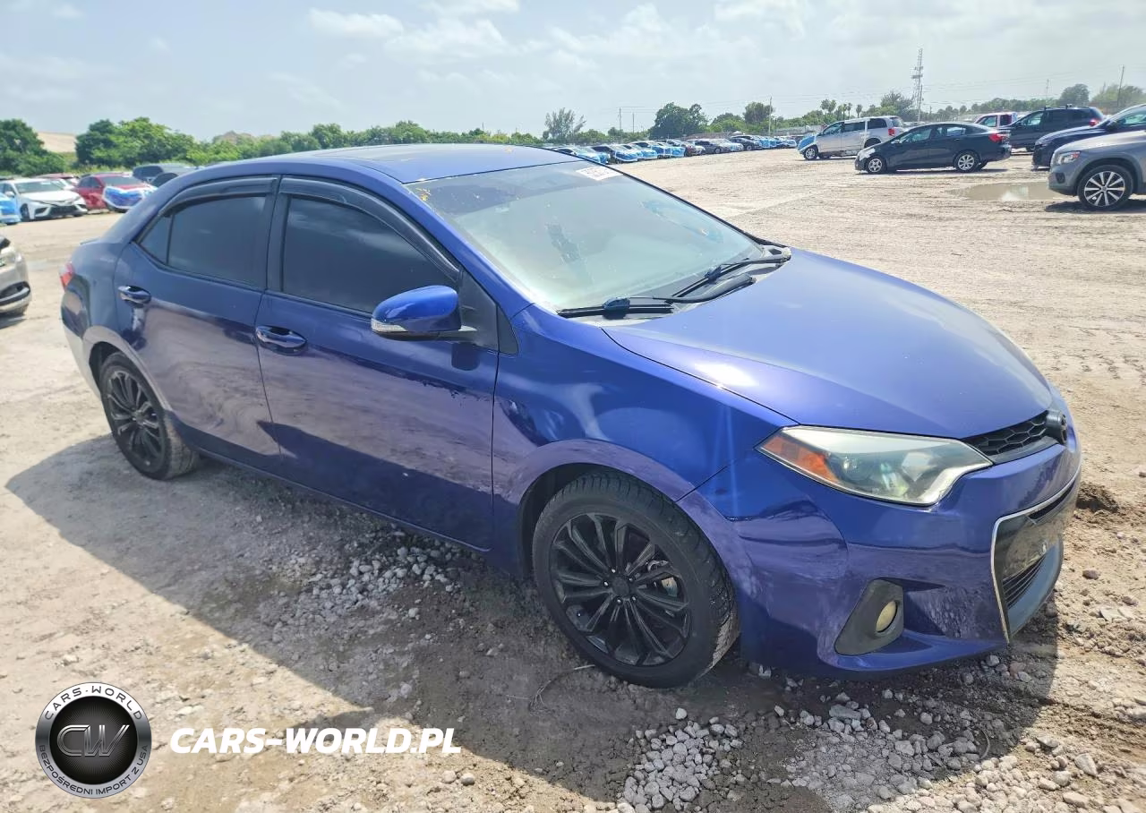 2015 Toyota Corolla S Plus VIN:2T1BURHE7FC386867 - 4