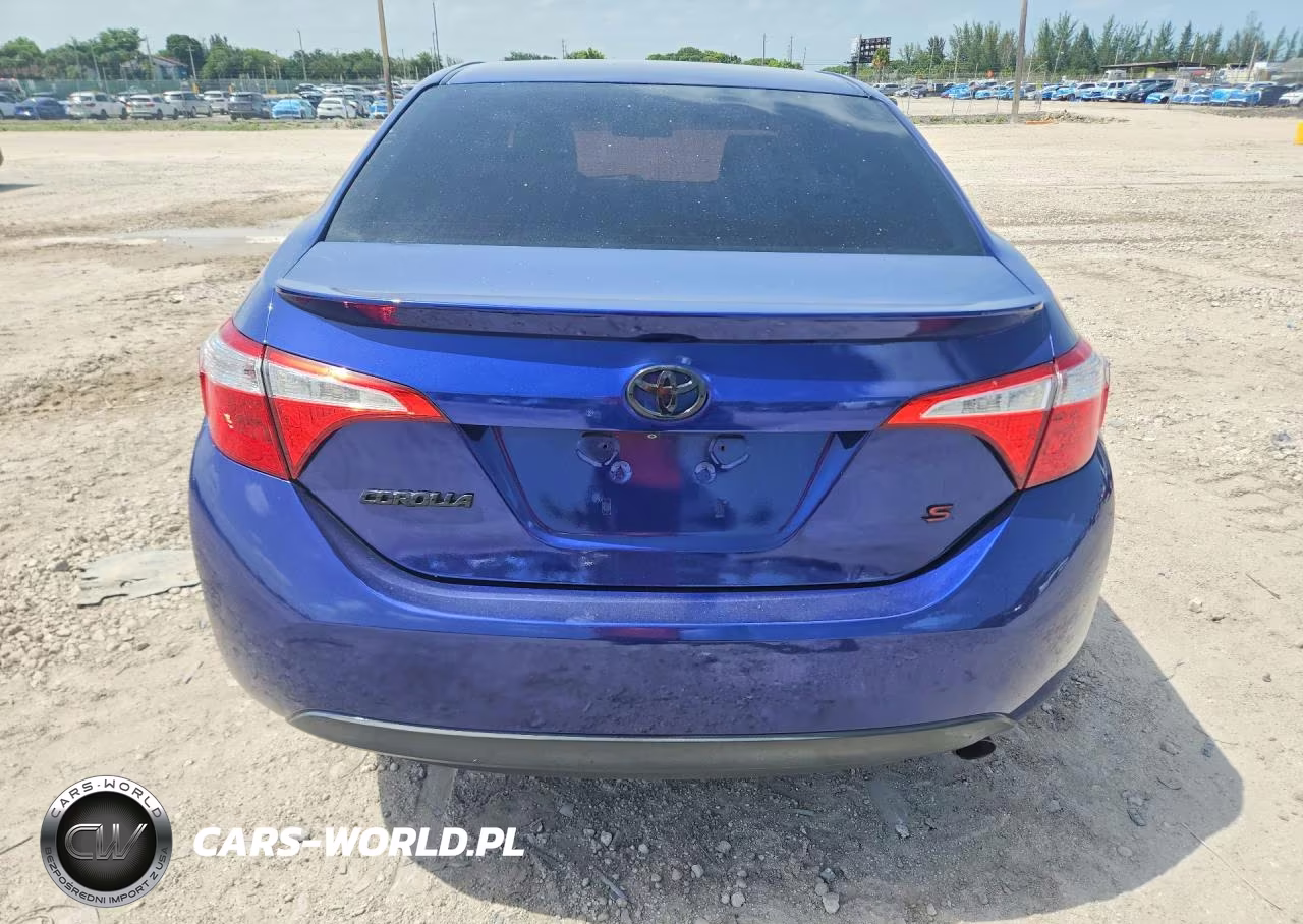 2015 Toyota Corolla S Plus VIN:2T1BURHE7FC386867 - 6